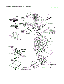 Engine / Pulleys / Idler-5Hp Tecumseh parts for Snapper Gas Snowblower EI75246E from AppliancePartsPros.com