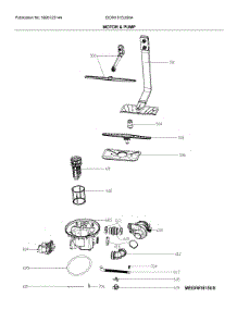 Wash System parts for Electrolux Dishwasher EIDW1815US0A from AppliancePartsPros.com