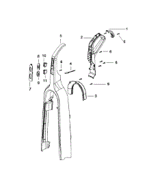 Handle Assy parts for Electrolux Upright Vacuum EL5035A from AppliancePartsPros.com