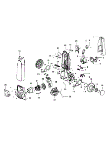 Main Body Assy parts for Electrolux Upright Vacuum EL5035A from AppliancePartsPros.com