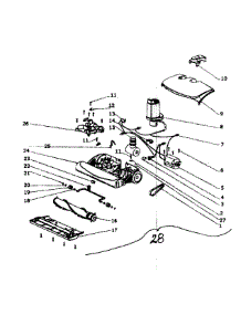 Power Head parts for Electrolux Canister Vacuum EL7055A from AppliancePartsPros.com