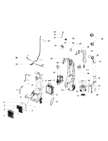 Main Assy parts for Electrolux Upright Vacuum EL8807A from AppliancePartsPros.com