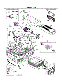 Drying System parts for Electrolux Dryer ELFE422CAW from AppliancePartsPros.com
