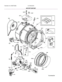 Motor / Tub / Pump parts for Electrolux Washer ELFW4222AW from AppliancePartsPros.com