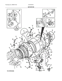 Motor / Tub parts for Electrolux Washer ELFW7637AW0 from AppliancePartsPros.com