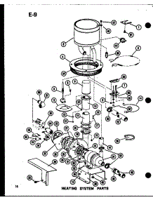 Heating System Parts (Epcg2408-1C / P67470-14C) (Epcg3010-1C / P67470-15C) (Epcg3612-1C / P67470-16C) parts for Amana Central Air Conditioner EPCG3612-1C/P67470-16C from AppliancePartsPros.com