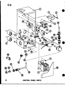 Control Panel Parts (Epcg4213-1B / P67470-4C) (Epcg4815-1B / P67470-5C) (Epcg4815-1B / P67470-7C) (Epcg6017-1B / P67470-6C) (Epcg6017-3B / P67470-8C) parts for Amana Central Air Conditioner EPCG4213-1B/P67470-4C from AppliancePartsPros.com