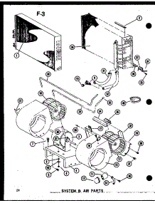 System & Air Parts (Epcg4213-1C / P67470-17C) (Epcg4815-1C / P67470-18C) (Epcg4815-3C / P67470-19C) (Epcg6017-1C / P67470-20C) (Epcg6017-3C / P67470-21C) parts for Amana Central Air Conditioner EPCG4812-1C/P67470-23C from AppliancePartsPros.com