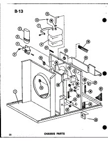 Chassis Parts (Epcg4213-1B / P67470-4C) (Epcg4815-1B / P67470-5C) (Epcg4815-1B / P67470-7C) (Epcg6017-1B / P67470-6C) (Epcg6017-3B / P67470-8C) parts for Amana Central Air Conditioner EPCG4815-1B/P67470-5C from AppliancePartsPros.com