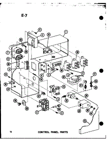 Control Panel Parts (Epcg2408-1C / P67470-14C) (Epcg3010-1C / P67470-15C) (Epcg3612-1C / P67470-16C) parts for Amana Central Air Conditioner EPCG4815-3C/P67470-19C from AppliancePartsPros.com