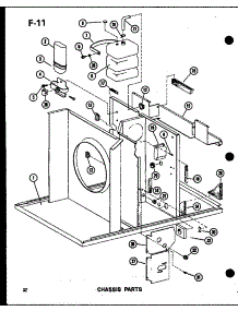 Chassis Parts (Epcg4212-1C / P67470-22C) (Epcg4812-1C / P67470-23C) (Epcg4812-3C / P67470-24C) (Epcg6012-1C / P67470-25C) (Epcg6012-3C / P67470-26C) parts for Amana Central Air Conditioner EPCG6012-1C/P67470-25C from AppliancePartsPros.com