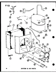System & Air Parts (Epcg4212-1C / P67470-22C) (Epcg4812-1C / P67470-23C) (Epcg4812-3C / P67470-24C) (Epcg6012-1C / P67470-25C) (Epcg6012-3C / P67470-26C) parts for Amana Central Air Conditioner EPCG6012-3C/P67470-26C from AppliancePartsPros.com