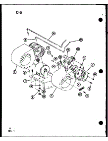 (Epco6000-1E / P68631-6C) (Epco6000-3E / P68631-7C) (Epco4800-1E / P68631-8C) (Epco4800-3E / P68631-9C) parts for Amana Furnace EPCO4800-3E/P68631-9C from AppliancePartsPros.com