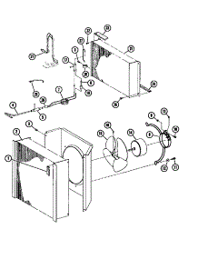 Condenser Assembly parts for Amana Furnace EPH02400-1B/P67220-10C from AppliancePartsPros.com