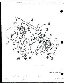 Blower Assembly parts for Amana Furnace EPHR42001A/P9914901C from AppliancePartsPros.com
