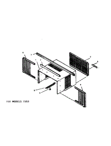 Exterior parts for Emerson Central Air Conditioner EQK5GC53 from AppliancePartsPros.com