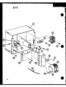 Control Box parts for Amana Central Air Conditioner ERCF24-U01C/P67471-20C from AppliancePartsPros.com