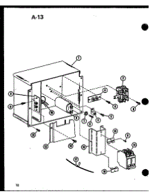 (Ercf18-U01b / P67471-11C) (Ercf24-U01b / P67471-12C) (Ercf30-U01b / P67471-13C) (Ercf36-U01b / P67471-14C) (Ercf42-U01b / P67471-15C) parts for Amana Central Air Conditioner ERCF30-U01B/P67471-13C from AppliancePartsPros.com