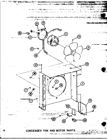 Condenser Fan And Motor Parts (Ercq24-001A / P55420-3C) (Ercq30-001A / P55420-4C) (Ercq36-001A / P55420-5C) (Ercq42-001A / P55420-6C) parts for Amana Central Air Conditioner ERCQ30-001A/P55420-4C from AppliancePartsPros.com