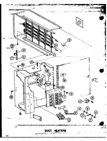 Duct Heaters (D55338-5 / P55338-5C) (D55338-10 / P55338-10C) (D55388-15 / P55338-15C) (D55338-20 / P55338-20C) parts for Amana Central Air Conditioner ERCQ30-001A/P55420-4C from AppliancePartsPros.com