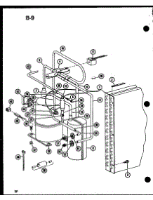 (Erhq42-W01c / P68056-6C) (Erhq48-W01c / P68056-7C) (Erhq48-W03c / P68056-8C) parts for Amana Central Air Conditioner ERHQ24-W01C/P68522-6C from AppliancePartsPros.com
