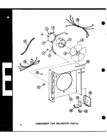 Condenser Fan And Motor Parts (Erhq24 / P55200-49C) (Erhq30 / P55200-52C) (Rhq36 / P55200-53C) parts for Amana Central Air Conditioner ERHQ24/P55200-49C from AppliancePartsPros.com