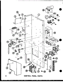 Control Panel Parts (Erhq24 / P55200-49C) (Erhq30 / P55200-52C) (Rhq36 / P55200-53C) parts for Amana Central Air Conditioner ERHQ24/P55200-49C from AppliancePartsPros.com