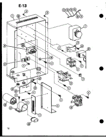 (Erhq24-W01b / P68522-2C) (Erhq30-W01b / P68522-3C) (Erhq36-W01b / P68522-4C) (Erhq18-W01b / P68522-1C) parts for Amana Central Air Conditioner ERHQ36-W01B/P68522-4C from AppliancePartsPros.com