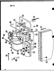 (Erhq60-W01c / P68056-9C) (Erhq60-W03c / P68056-10C) parts for Amana Central Air Conditioner ERHQ36-W01C/P68522-8C from AppliancePartsPros.com