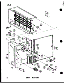 Duct Heaters (D55338-5 / P55338-5C) (D55338-10 / P55338-10C) (D55338-15 / P55338-15C) (D55338-20 / P55338-20C) parts for Amana Central Air Conditioner ERHQ42-W01C/P68056-6C from AppliancePartsPros.com