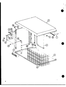 Cabinet parts for Amana Central Air Conditioner ERHQ60-W01C/P68056-14C from AppliancePartsPros.com