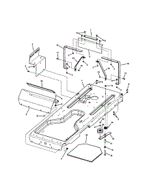 Frame parts for Snapper Rear-Engine Riding Mower ERZT185440BVE (7800072) from AppliancePartsPros.com