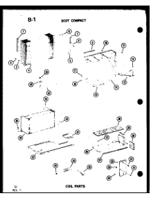 Scot Compact Coil Parts (16-3Spmk / P54974-59R) parts for Amana Room Air Conditioner ES108-2EK/P67231-21R from AppliancePartsPros.com