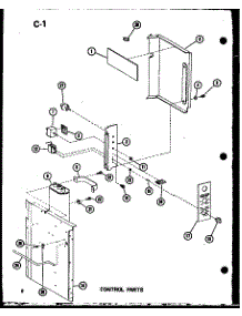 Control Parts parts for Amana Room Air Conditioner ES218-3SPM/P67535-18R from AppliancePartsPros.com