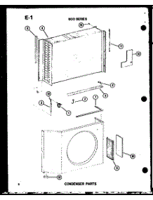 Condenser Parts parts for Amana Room Air Conditioner ES629-3S/P67119-18R from AppliancePartsPros.com