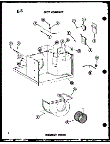 Scot Compact (Es7-2Mt / P54974-57R) parts for Amana Room Air Conditioner ES7-2MT/P54974-57R from AppliancePartsPros.com
