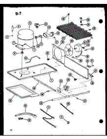 (Esrfc16b / P60235-16W) parts for Amana Bottom-Mount Refrigerator ESBFC16C-P60235-16C from AppliancePartsPros.com