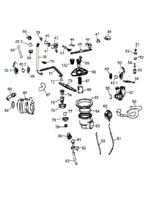 Cabinet Parts 2 parts for  Dishwasher ESD211 from AppliancePartsPros.com
