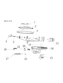 Pump Assy parts for  Dishwasher ESD302 from AppliancePartsPros.com
