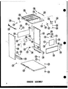 Chassis Assembly parts for Amana Trash Compactor ESMC-2-C/P18011-9TC from AppliancePartsPros.com