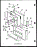 Upper Door Parts (Esr) (Esr12a / P60303-43W) (Esr12a-C / P60303-43Wc) (Esr12a-Ag / P60303-43Wg) (Esr12a-A / P60303-43Wa) (Esr512a / P60303-48W) (Esr512a-L / P60303-48Wl) (Esr512a-C / P60303-48Wc) (Esr512a-A / P60303-48Wa) (Esr512a-Ag / P60303-48Wg) (Esr12a / P60303-73W) (Esr
