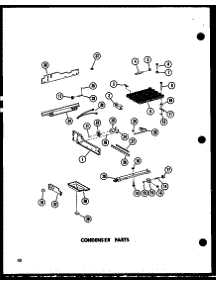 Condenser Parts (Sp19w-C / P60350-46Wc) (Sp19w / P60350-46W) (Sp19w-A / P60350-46Wa) (Sp19w-L / P60350-46Wl) (Sp19w-Ag / P60350-46Wg) (Sp17w-Ag / P60350-50Wg) (Sp17w / P60350-50W) (Sp17w-L / P60350-50Wl) (Sp17w-C / P60350-50Wc) (Sp17w-A / P60350-Wa) (Sp17w / P60350-53W) (Sp17w parts for Amana Side-By-Side Refrigerator ESR17N-P73320-16W from AppliancePartsPros.com