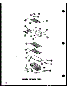 Freezer Interior Parts parts for Amana Side-By-Side Refrigerator ESR22N-A-P60230-10WA from AppliancePartsPros.com