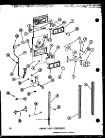 Control Parts (Esrf / Esrfc) (Esrfc16b-L / P60303-77Wl) (Esrfc16b / P60303-77W) (Esrfc16b-G / P60303-77Wg) (Esrfc16b-C / P60303-77Wc) (Esrfc16b-A / P60303-77Wa) (Esrfc14b-G / P60303-78Wg) (Esrfc14b-A / P60303-78Wa) (Esrfc14b-C / P60303-78Wc) (Esrfc14b-L / P60303-78Wl) (Esrfc parts for Amana Top-Mount Refrigerator ESRF14B-C-P60303-85WC from AppliancePartsPros.com