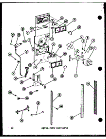 Control Parts (Esrf / Esrfc) (Esrfc514c-L / P73953-1Wl) (Esrfc514c / P73953-1W) (Esrfc514c-G / P73953-1Wg) (Esrfc514c-C / P73953-1Wc) (Esrfc514c-A / P73953-1Wa) (Esrfc516c-G / P73953-2Wg) (Esrfc516c-A / P73953-2Wa) (Esrfc516c-C / P73953-2Wc) (Esrfc516c-L / P73953-2Wl) (Esrfc parts for Amana Top-Mount Refrigerator ESRF14C-C-P73953-9WC from AppliancePartsPros.com