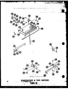 Evaporator & Fan Motors Esrf-16 (Esrf16-A / P60303-3Wa) (Esrf16-C / P30303-3Wc) (Esrf-16-Ag / P60303-3Wg) (Esrf16 / P60303-3W) parts for Amana Top-Mount Refrigerator ESRF16-C-P30303-3WC from AppliancePartsPros.com
