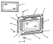 Upper Oven Door (Est3992l / P1132620nl) (Est3992l / P1132636nl) (Est3992l / P1132637nl) (Est3992l / P1132643nl) (Est3992w / P1132620nw) (Est3992w / P1132636nw) (Est3992w / P1132637nw) (Est3992w / P1132643nw)