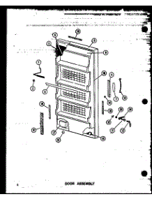 Door Assembly (Eu13k-C / P60345-29Wc) (Eu13k / P60345-29W) (Uf13k-A / P60345-29Wa) (Eu13k-L / P60345-29Wl) (Eu13k-Ag / P60345-29Wg) (Eu16k-C / P60345-30Wc) (Eu16k-A / P60345-30Wa) (Eu16k-Ag / P60345-30Wg) (Eu16k / P60345-30W) (Eu16k-L / P60345-30Wl) (Eu18k-C / P60345-31Wc) (Eu parts for Amana Upright Freezer ESU17/P60345-15W from AppliancePartsPros.com