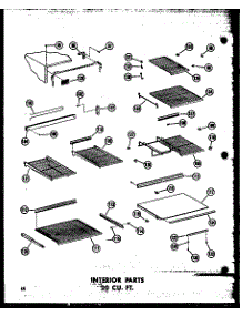 Interior Parts 20 Cu. Ft. (Tr20n-C / P60236-32Wc) (Tr20n-A / P60236-32Wa) (Tr20n / P60236-32W) (Tr20n-Ag / P60236-32Wg) (Tr20n / P60236-46W) (Tr20n-C / P60236-46Wc) (Tr20n-Ag / P60236-46Wg) (Tr20n-A / P60236-46Wa) (Td20n / P60236-33W) (Td20n-C / P60236-33Wc) (Td20n-Ag / P60236 parts for Amana Top-Mount Refrigerator ET16N-AG-P60236-27WG from AppliancePartsPros.com