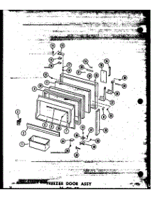 Freezer Door Assy 16 Cu. Ft. (T16n / P60236-48W) (T16n-C / P60236-48Wc) (T16n-Ag / P60236-48Wg) (T16n-A / P60236-48Wa) (T16n / P60236-59W) (T16n-C / P60236-59Wc) (T16n-Ag / P60236-59Wg) (T16n-A / P60236-59Wa) (Tr16n / P60236-50W) (Tr16n-C / P60236-50Wc) (Tr16n-Ag / P60236-50Wg parts for Amana Top-Mount Refrigerator ETM18N-A-P60236-52WA from AppliancePartsPros.com